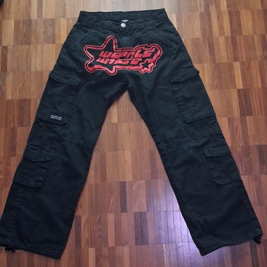 Pantaloni cargo FSBN neri XS