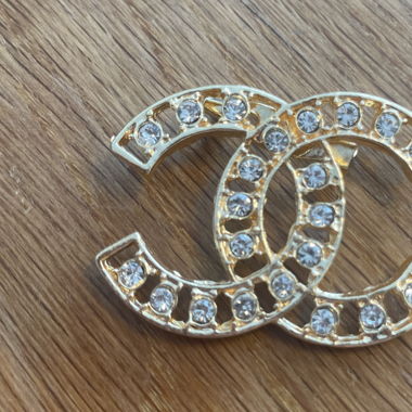 Brosche Gold