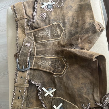 Pantaloni in pelle da Oktoberfest