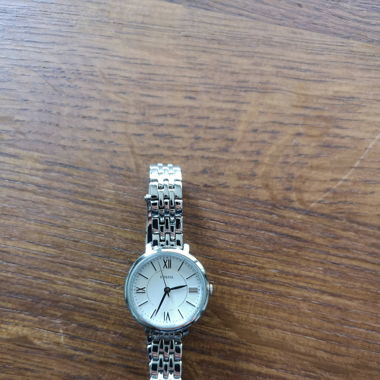 Fossil Uhr wie neu silber