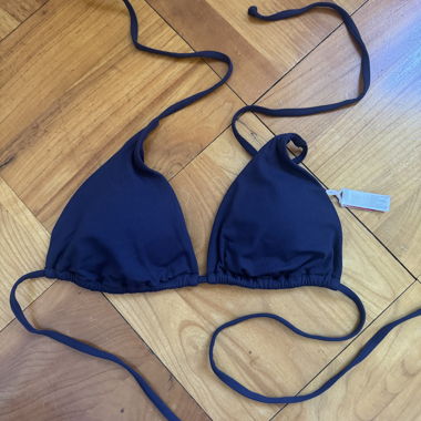 Top bikini Esprit blu scuro