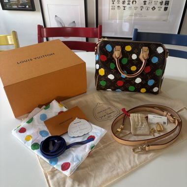 LOUIS VUITTON x YAYOI KUSAMA / SPEEDY 25