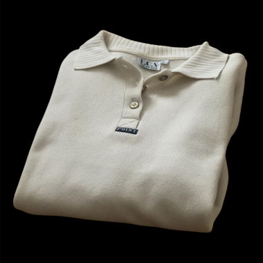 Polo Sweatshirt Vintage Beige 