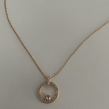 Rose Gold Swarovski Necklace