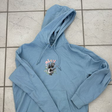 obey hoodie angel