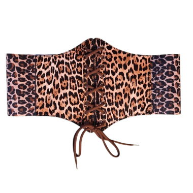 Leopardmuster Taillenguertel
