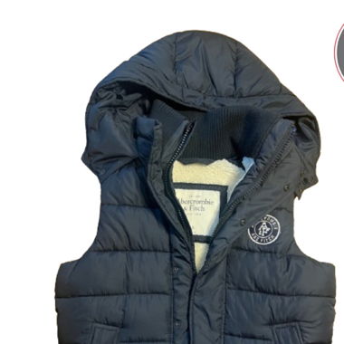 Gilet Abercrombie sherpa
