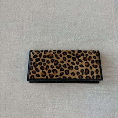 Leopard Print Wallet