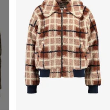 karierte Winter/Herbstjacke
