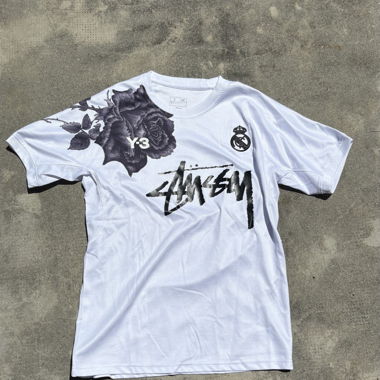 Stussy x Y-3 x Real Madrid T-shirt