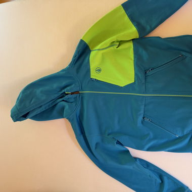 Hoodie Volcom bleu/vert