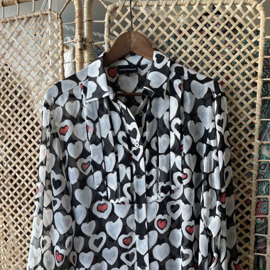 Chemisier à motif Armani