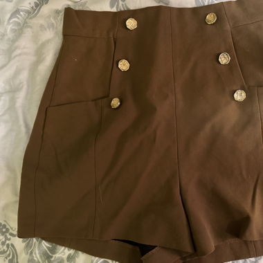 Short Zara marron *