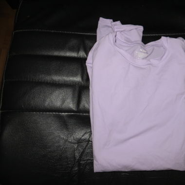 Haut Violet manche longue 