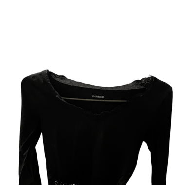 Crop top manche longue 