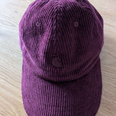 Carhartt Cord Cap bordeaux