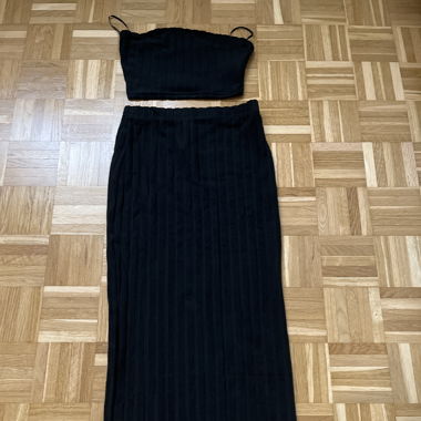 Ensemble jupe longue et bandeau