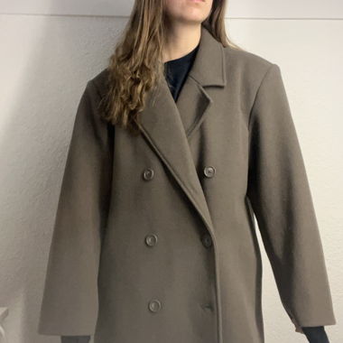 oversized long wintercoat