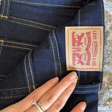 Jeans blu scuro, Levis, 724