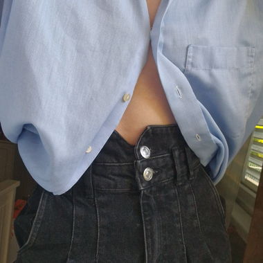 High waist shorts