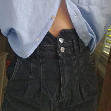 High waist shorts