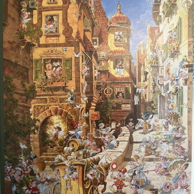 HEYE Puzzle 1000 Romantic Town