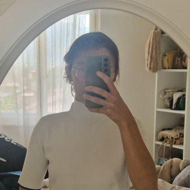 Maglione a maniche corte