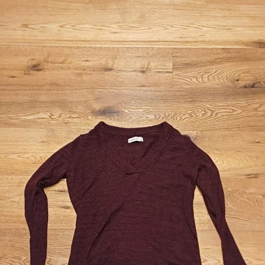 Bordeaux Winterpulli Abercrombie Fitch