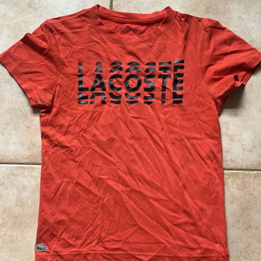 T-shirt Lacoste rossa