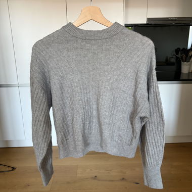 Grey Knit Sweater