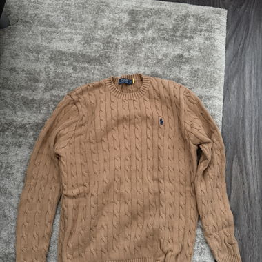 Polo Ralph Lauren Loose Knit Cable-Knit Sweater M