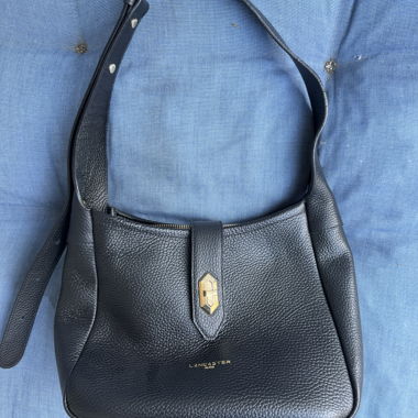 Borsa a tracolla nera Lancaster