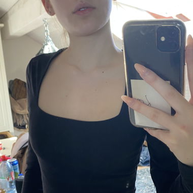 Basic Langarm H&M Top