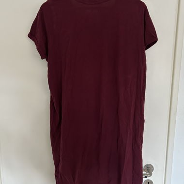 bordeaux T-shirt dress/ nightdress Size 