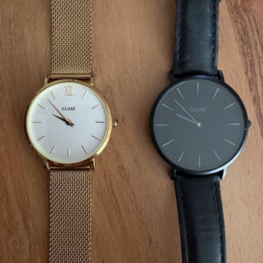 CLUSE - Set di orologi - Nero & Oro