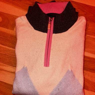 Quarter zip lanvin