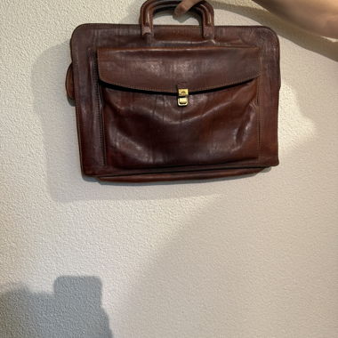 Leder Aktentasche braun