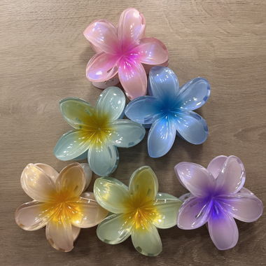 Blumen haarspangen