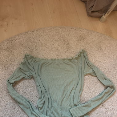 langärmelig mint Top/ long sleeve mint Top