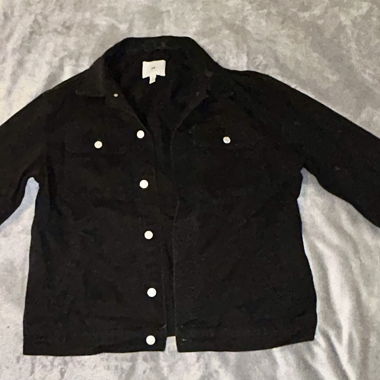 H&M Overshirt schwarz