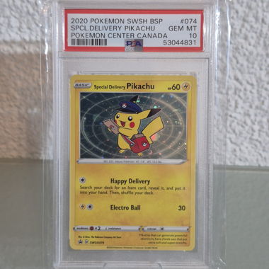 Pokémon Special Delivery Pikachu PSA10