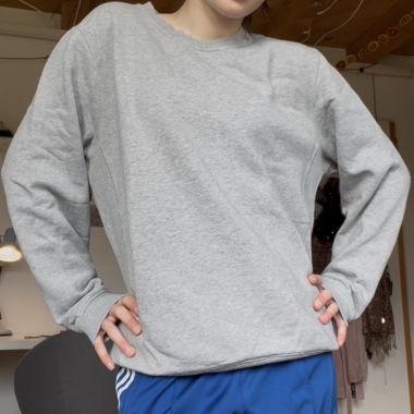 Pull baggy gris BARKERS