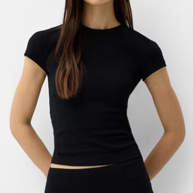 Black Bershka Top