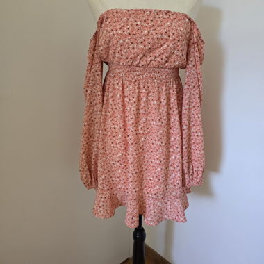 NA-KD Off-Shoulder Mini Dress