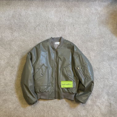 The Frankie Shop Leather Jacket 