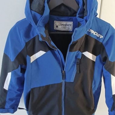 Spyder Ski Jacket Blue-Black