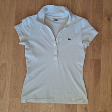Polo Lacoste bianco
