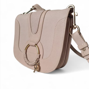 See By Chloé - Sac bandoulière nude en cuir