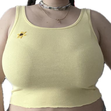 Besticktes Top
