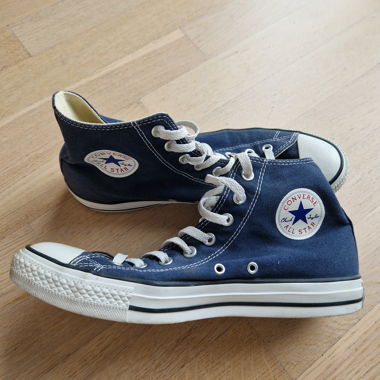 Converse All Star High Top Sneakers Blu